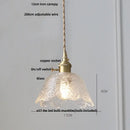 GobekUsa Glass & Wood LED Pendant Lights for Home Decor & Restaurant Lighting