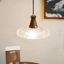 GobekUsa Glass & Wood LED Pendant Lights for Home Decor & Restaurant Lighting