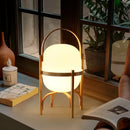 GobekUsa Glass & Wood/Metal Table Lamp - Japanese Style Room Light