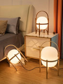 GobekUsa Glass & Wood/Metal Table Lamp - Japanese Style Room Light