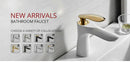 GobekUsa Gold Brass Basin Faucet for Bathroom Sink