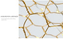 GobekUsa Gold Cloud Pendant Lights for Home and Restaurant