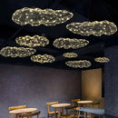 GobekUsa Gold Cloud Pendant Lights for Home and Restaurant
