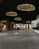 GobekUsa Gold Cloud Pendant Lights for Home and Restaurant