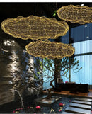 GobekUsa Gold Cloud Pendant Lights for Home and Restaurant