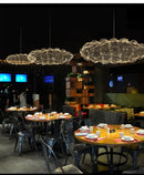 GobekUsa Gold Cloud Pendant Lights for Home and Restaurant