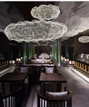 GobekUsa Gold Cloud Pendant Lights for Home and Restaurant