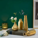 GobekUsa Gold Glass Vase - Antique Art Style Home Decor