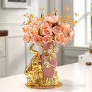 GobekUsa Gold Glass Vase for Stylish Home Decor