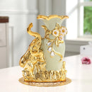 GobekUsa Gold Glass Vase for Stylish Home Decor