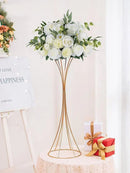 GobekUsa Gold Iron Flower Vases - Wedding Decor