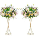 GobekUsa Gold Iron Flower Vases - Wedding Decor