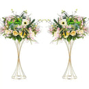 GobekUsa Gold Iron Flower Vases - Wedding Decor