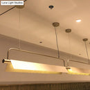 GobekUsa Gold LED Island Light Fixture - Metallic Colonial Rectangle Design for Restaurants