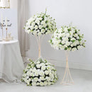 GobekUsa Gold Metal Trumpet Flower Stand Vases