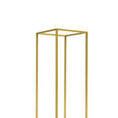 GobekUsa Gold Metal Wedding Flower Stand Set