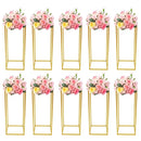 GobekUsa Gold Metal Wedding Flower Stand Set