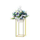 GobekUsa Gold Metal Wedding Flower Stand Set