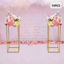 GobekUsa Gold Metal Wedding Flower Stand Set
