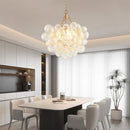 GobekUsa Gold Pendant Chandelier with Adjustable Height