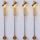 GobekUsa Gold Wall Lamp with Dimmer Switch