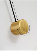 GobekUsa Gold Wall Lamp with Dimmer Switch