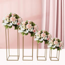 GobekUsa Gold Wedding Flower Vase Stand Set