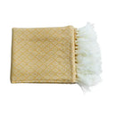 GobekUsa Golden Knitted Blanket: Luxuriously Soft Sofa Cover & Bedspread