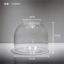 GobekUsa Green Moss Glass Vase Terrarium Container