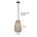 GobekUsa Hand-Knit Bamboo Pendant Ceiling Light by Decorbites