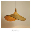 GobekUsa Hand-Knit Bamboo Pendant Ceiling Light by Decorbites