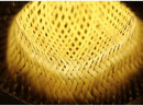 GobekUsa Hand-Knit Bamboo Pendant Ceiling Light by Decorbites
