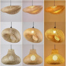 GobekUsa Hand-Knit Bamboo Pendant Ceiling Light by Decorbites