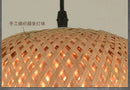GobekUsa Hand-Knit Bamboo Pendant Ceiling Light by Decorbites
