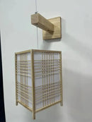 GobekUsa Hand-Knit Bamboo Pendant Ceiling Light by Decorbites
