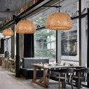 GobekUsa Hand-Knit Bamboo Pendant Ceiling Light by Decorbites