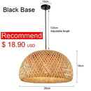 GobekUsa Hand-Knit Bamboo Pendant Ceiling Light by Decorbites