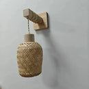 GobekUsa Hand-Knit Bamboo Pendant Ceiling Light by Decorbites