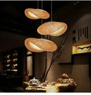 GobekUsa Hand-Knit Bamboo Pendant Ceiling Light by Decorbites