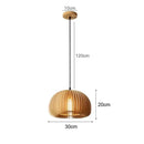 GobekUsa Hand-Knit Bamboo Pendant Ceiling Light by Decorbites