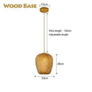 GobekUsa Hand-Knit Bamboo Pendant Ceiling Light by Decorbites
