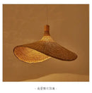 GobekUsa Hand-Knit Bamboo Pendant Ceiling Light by Decorbites