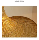 GobekUsa Hand-Knit Bamboo Pendant Ceiling Light by Decorbites