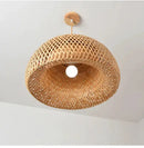GobekUsa Hand-Knit Bamboo Pendant Ceiling Light by Decorbites
