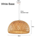 GobekUsa Hand-Knit Bamboo Pendant Ceiling Light by Decorbites