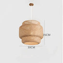 GobekUsa Hand Knitted Chinese Style Hanging Bamboo Lamps by Decorbites