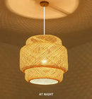 GobekUsa Hand Knitted Chinese Style Hanging Bamboo Lamps by Decorbites