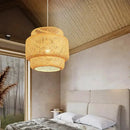 GobekUsa Hand Knitted Chinese Style Hanging Bamboo Lamps by Decorbites