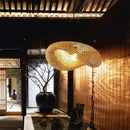 GobekUsa Hand Knitted Chinese Style Hanging Bamboo Lamps by Decorbites