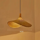 GobekUsa Hand Knitted Chinese Style Hanging Bamboo Lamps by Decorbites